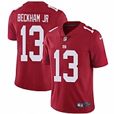 Nike New York Giants #13 Odell Beckham Jr Red Alternate NFL Vapor Untouchable Limited Jersey,baseball caps,new era cap wholesale,wholesale hats